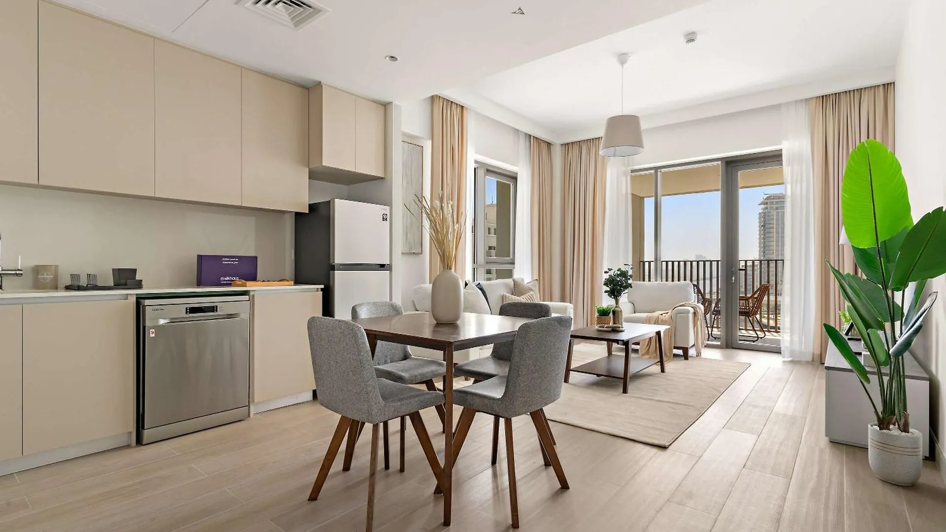 Apartment Silkhaus Chic 1Br In Creek Beach Grove With Pool View Dubai United Arab Emirates