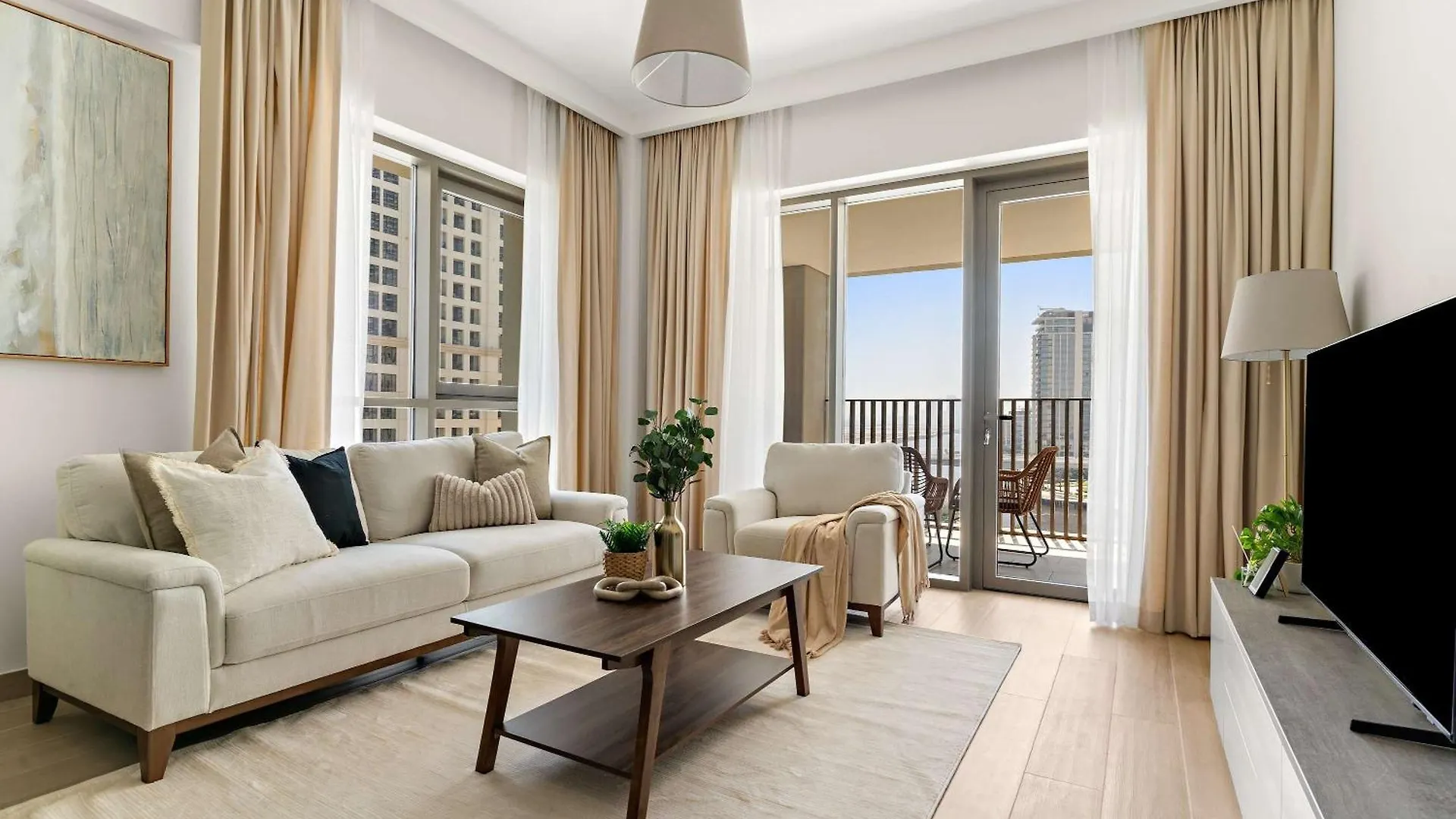 Silkhaus Chic 1Br In Creek Beach Grove With Pool View Dubai